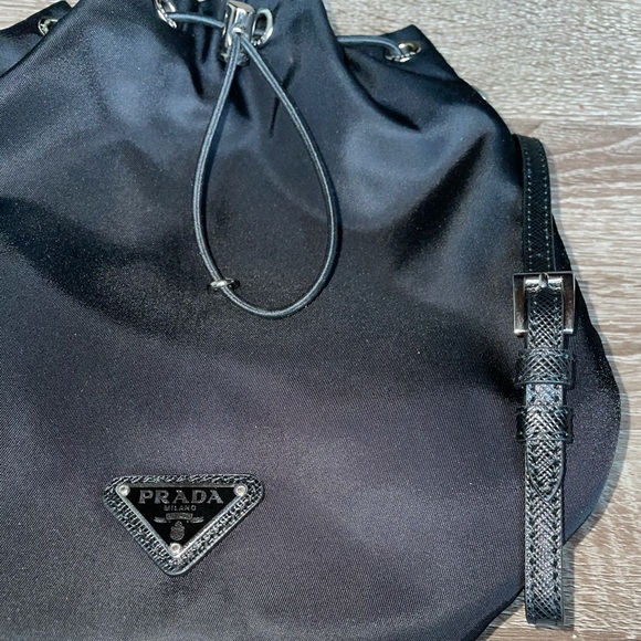 Black Prada Nylon Pouch - Picture 6 of 14